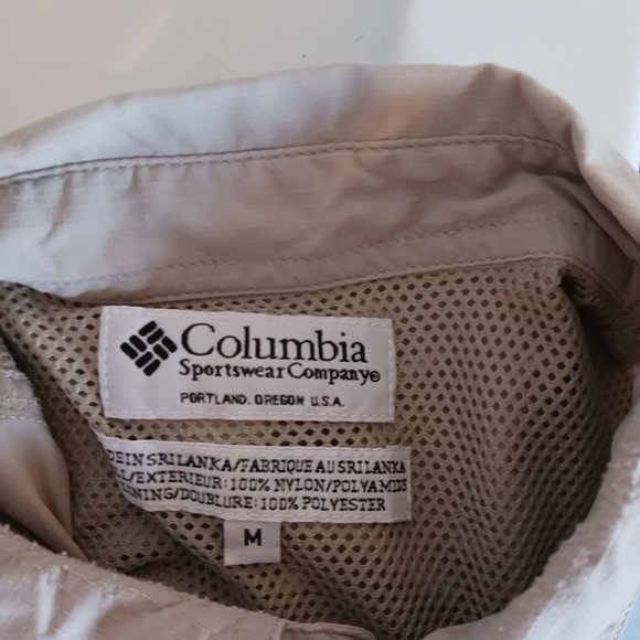 Columbia Men's Short Sleeve Shirt Med - Picture 4 of 4